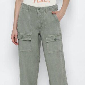 AE Stretch Super High Wasted Baggy Wide Leg Pants